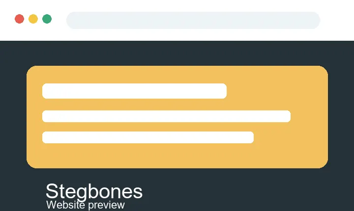 Stegbones Fish Camp website preview